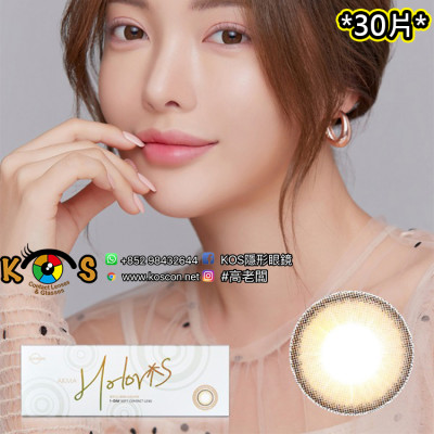 Lensme AKMA Holoris Ginger Brown 악마 홀로리스 원데이 진저브라운 (日拋)